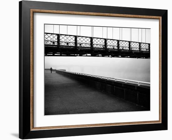 Walkway Beside River in Scotland-Craig Roberts-Framed Photographic Print