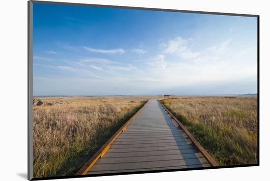 Walkway Going Through the Badlands National Park, South Dakota, Usa-Michael Runkel-Mounted Photographic Print