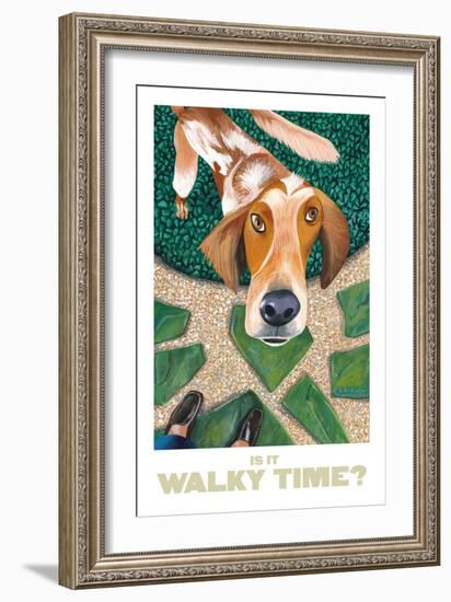 Walky Time-Mark Ulriksen-Framed Art Print