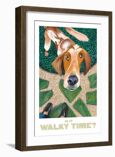 Walky Time-Mark Ulriksen-Framed Art Print