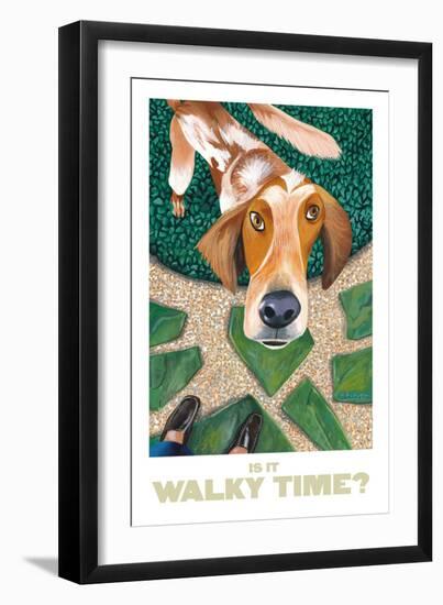 Walky Time-Mark Ulriksen-Framed Art Print