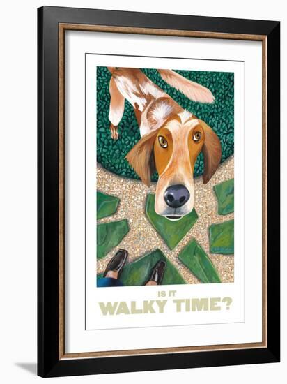 Walky Time-Mark Ulriksen-Framed Art Print