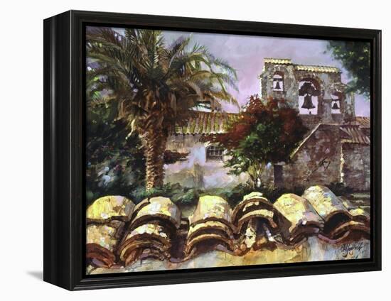 Wall at San Miguel-Clif Hadfield-Framed Stretched Canvas