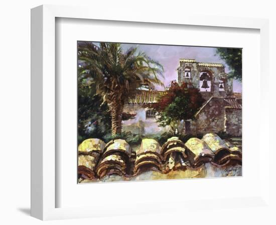 Wall at San Miguel-Clif Hadfield-Framed Art Print