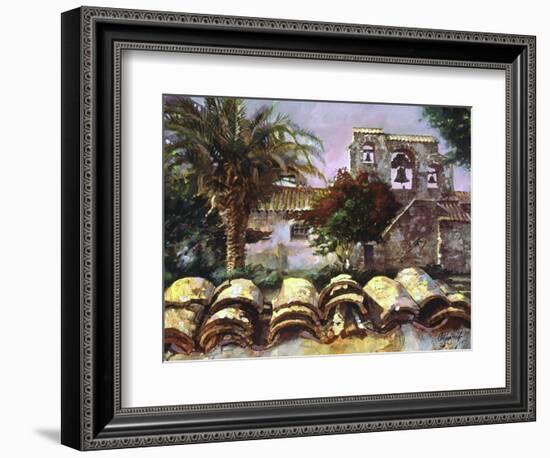 Wall at San Miguel-Clif Hadfield-Framed Art Print