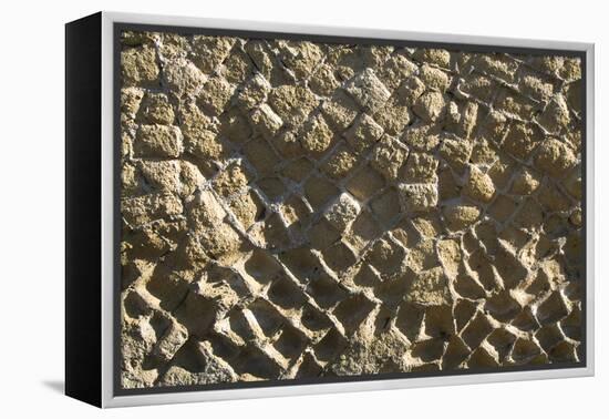 Wall Detail, Roman Site of Herculaneum, Italy-Natalie Tepper-Framed Stretched Canvas