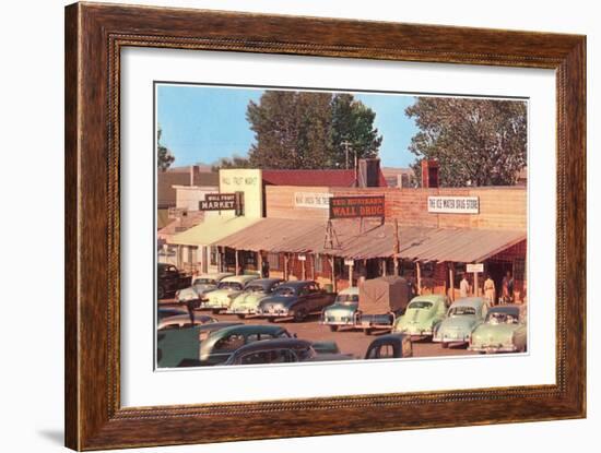 Wall Drug Store, Wall, South Dakota-null-Framed Art Print