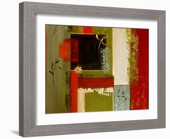 Wall Flowers II-Ruth Palmer Digital-Framed Art Print