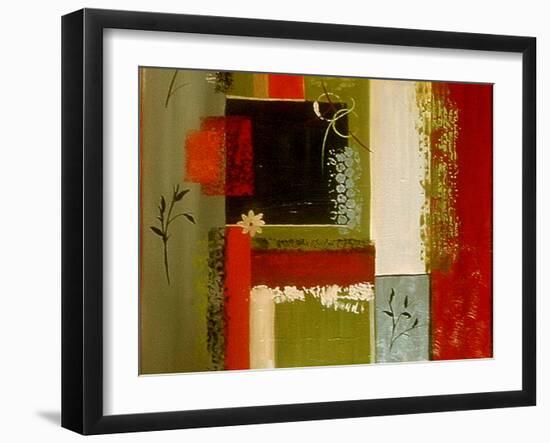 Wall Flowers II-Ruth Palmer Digital-Framed Art Print