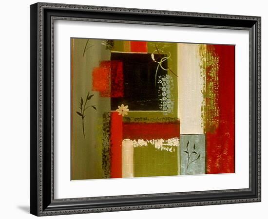 Wall Flowers II-Ruth Palmer Digital-Framed Art Print