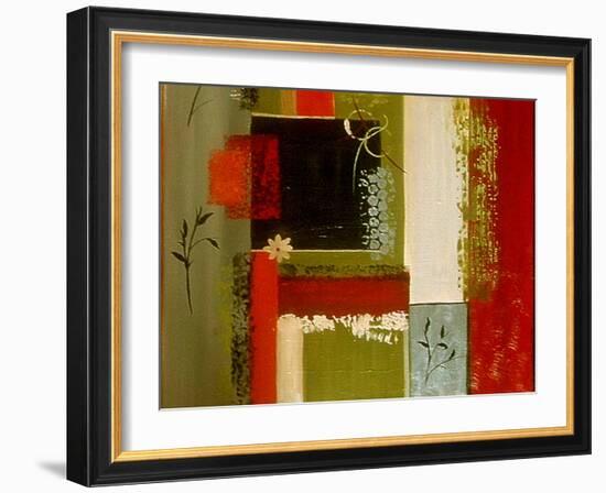 Wall Flowers II-Ruth Palmer Digital-Framed Art Print