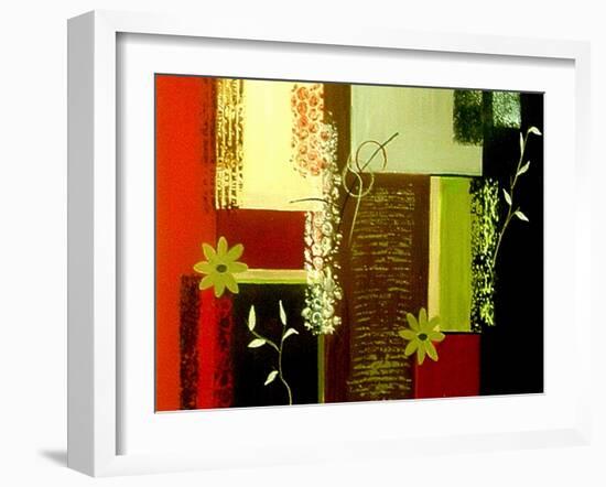 Wall Flowers-Ruth Palmer Digital-Framed Art Print