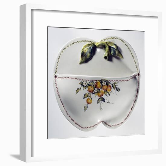 Wall Letter Holder, Ceramic-null-Framed Giclee Print