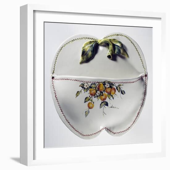 Wall Letter Holder, Ceramic-null-Framed Giclee Print