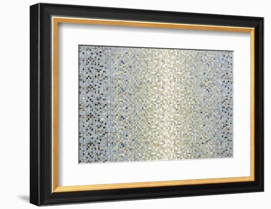 Wall Mosaic Art, Parque Das Nacoes, Site of the World Exhibition Expo 98, Lisbon, Portugal-Axel Schmies-Framed Photographic Print