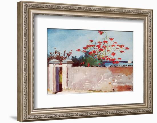 Wall, Nassau, c.1898-Winslow Homer-Framed Premium Giclee Print