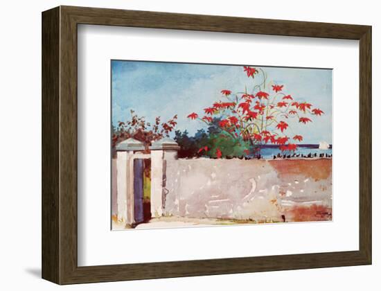 Wall, Nassau, c.1898-Winslow Homer-Framed Premium Giclee Print