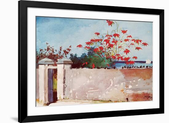 Wall, Nassau, c.1898-Winslow Homer-Framed Premium Giclee Print