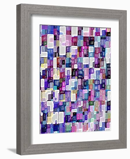 Wall Of Color-Ruth Palmer-Framed Art Print