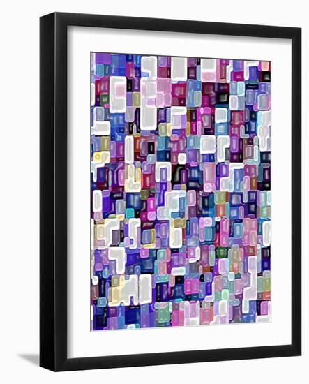 Wall Of Color-Ruth Palmer-Framed Art Print