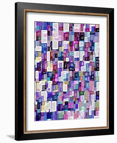 Wall Of Color-Ruth Palmer-Framed Art Print