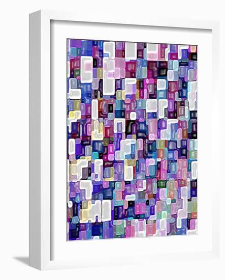 Wall Of Color-Ruth Palmer-Framed Art Print