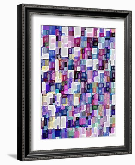 Wall Of Color-Ruth Palmer-Framed Art Print