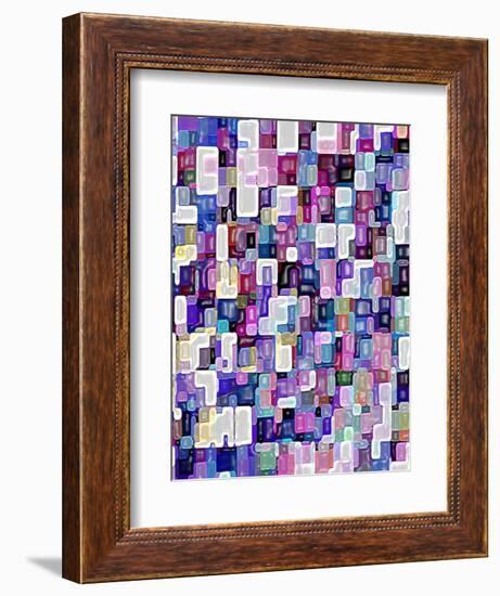 Wall Of Color-Ruth Palmer-Framed Art Print