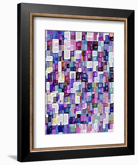 Wall Of Color-Ruth Palmer-Framed Art Print