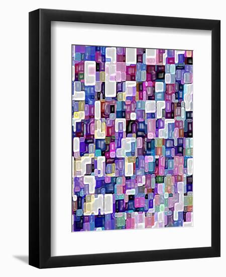 Wall Of Color-Ruth Palmer-Framed Art Print