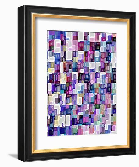 Wall Of Color-Ruth Palmer-Framed Art Print
