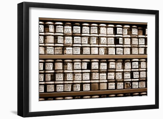 Wall of Jars Istanbul Turkey-null-Framed Photo