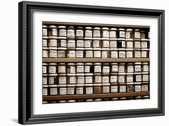 Wall of Jars Istanbul Turkey-null-Framed Photo