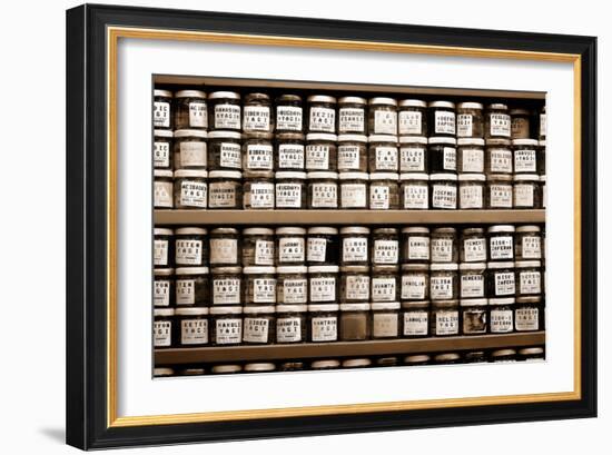 Wall of Jars Istanbul Turkey-null-Framed Photo