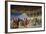 Wall Painting in the Academy of Arts, Paris, 1841 (Left Hand Side)-Paul Delaroche-Framed Giclee Print