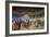 Wall Painting in the Academy of Arts, Paris, 1841 (Left Hand Side)-Paul Delaroche-Framed Giclee Print