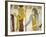 Wall Paintings from Tomb of Pa Nentwy, Bahariya Oasis, Giza, Egypt-null-Framed Giclee Print