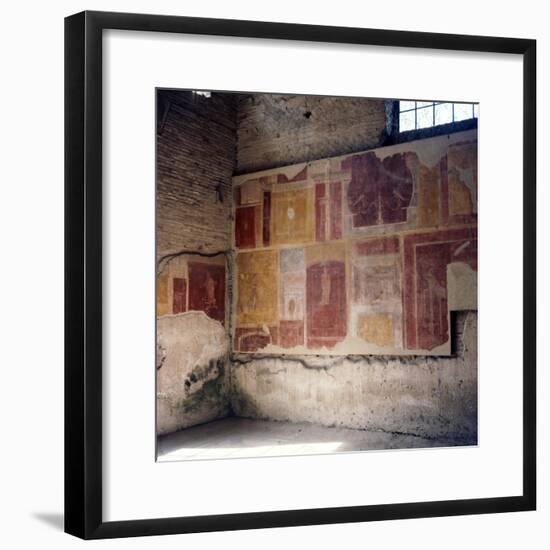 Wall paintings in house in Ostia, 2nd-3rd century-Unknown-Framed Giclee Print