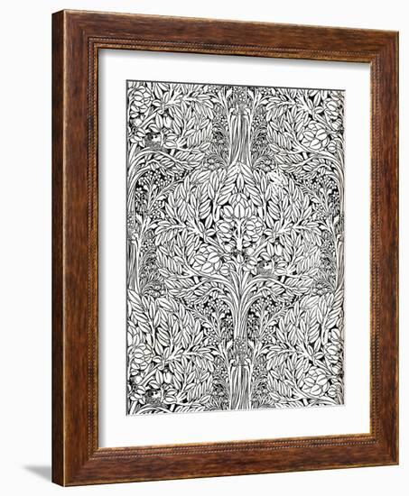 Wall-Paper-W Jackson-Framed Giclee Print