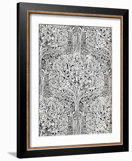 Wall-Paper-W Jackson-Framed Giclee Print