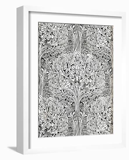 Wall-Paper-W Jackson-Framed Giclee Print