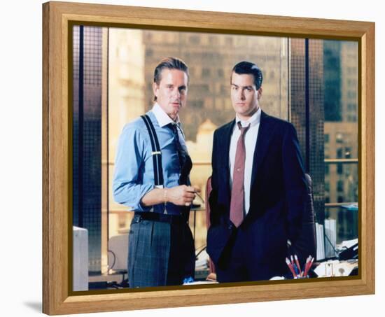 Wall Street (1987)-null-Framed Stretched Canvas