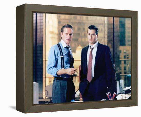 Wall Street (1987)-null-Framed Stretched Canvas