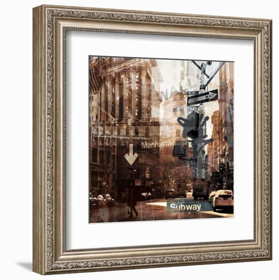 Wall Street 5-Sven Pfrommer-Framed Art Print