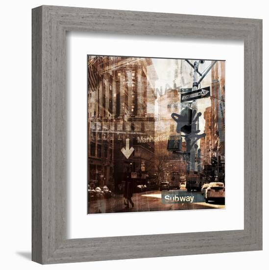 Wall Street 5-Sven Pfrommer-Framed Art Print