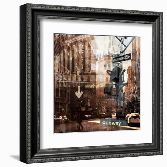 Wall Street 5-Sven Pfrommer-Framed Art Print