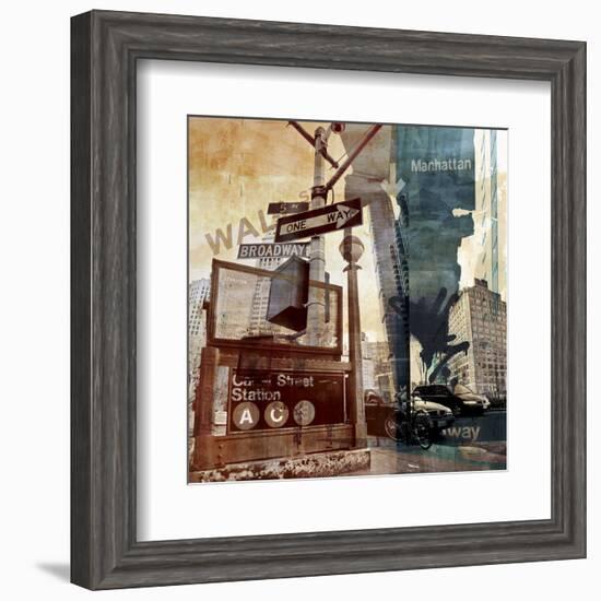 Wall Street 6-Sven Pfrommer-Framed Art Print