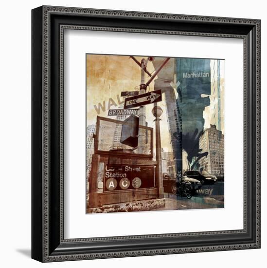 Wall Street 6-Sven Pfrommer-Framed Art Print