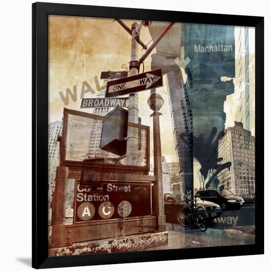 Wall Street 6-Sven Pfrommer-Framed Giclee Print