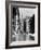 Wall Street and Trinity Church Spire, New York-J.S. Johnston-Framed Photographic Print